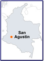 Resultado de imagen para san agustin colombia parque arqueologico mapa