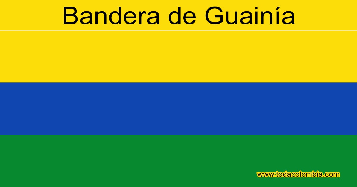 Guainía flag color codes